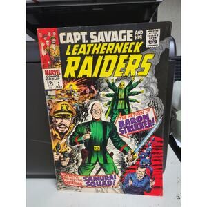 Captain Savage and His Leatherneck Raiders #2 (1968) Mid-Grade Silver Age Comic